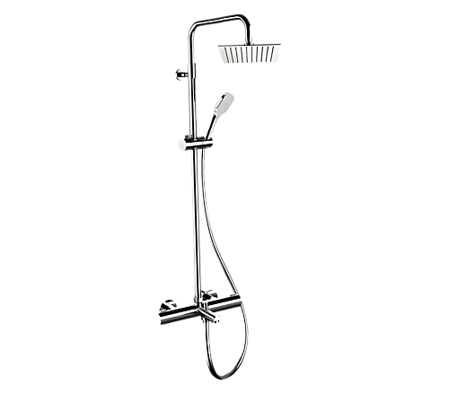 Душевая система Remer EQ34A8CPUFS25G термостатическая Душевая система Remer EQ34A8CPUFS25G термостатическая