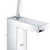 Смеситель для раковины GROHE Eurocube Joy с донным клапаном, низкий излив, хром (23654000) Смеситель для раковины GROHE Eurocube Joy с донным клапаном, низкий излив, хром (23654000)
