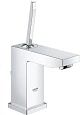 Смеситель для раковины GROHE Eurocube Joy с донным клапаном, низкий излив, хром (23654000) Смеситель для раковины GROHE Eurocube Joy с донным клапаном, низкий излив, хром (23654000)