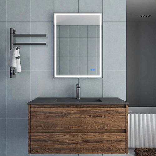 Тумба под раковину Vincea Gio 1000 VMC-2G100CO подвесная, C.Oak Тумба под раковину Vincea Gio 1000 VMC-2G100CO подвесная, C.Oak