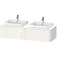 Тумба под раковину Duravit Happy D.2 Plus HP4936B2222 подвесная 160 см белая Тумба под раковину Duravit Happy D.2 Plus HP4936B2222 подвесная 160 см белая