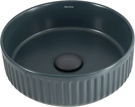 Раковина Allen Brau Fantasy Line 36 4.11032.PT накладная, петроль Раковина Allen Brau Fantasy Line 36 4.11032.PT накладная, петроль