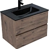 Тумба под раковину Aquanet Алвита New 70 2 ящика, дуб веллингтон табак 00334185 подвесная Тумба под раковину Aquanet Алвита New 70 2 ящика, дуб веллингтон табак 00334185 подвесная