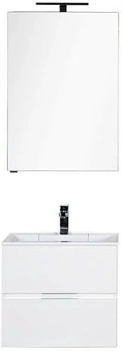 Комплект мебели Aquanet Алвита 60 белый 00184619 Комплект мебели Aquanet Алвита 60 белый 00184619