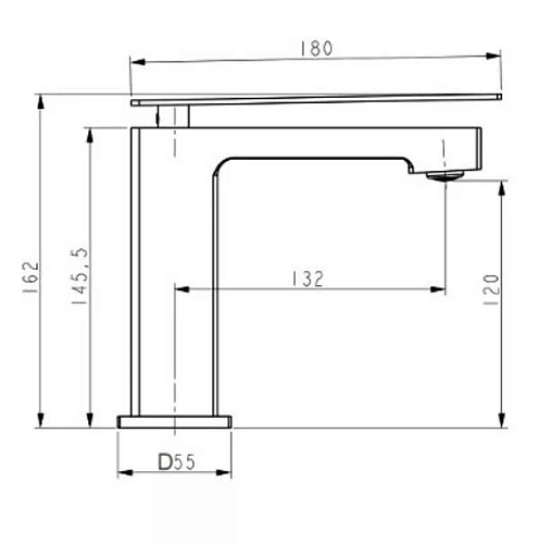 Смеситель для раковины Boheme Q 141-GR GoldRed Смеситель для раковины Boheme Q 141-GR GoldRed