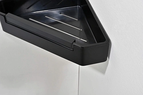 Полка Aquatek AQ4976MB черный матовый Полка Aquatek AQ4976MB черный матовый