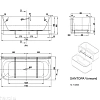 Акриловая ванна VAGNERPLAST SANTOPA 170x80 VPBV178STP9X-96 Акриловая ванна VAGNERPLAST SANTOPA 170x80 VPBV178STP9X-96