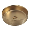 Раковина ABBER Bequem AC2109BGM накладная, золото матовое