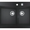 Кухонная мойка GROHE K700 с 2 чашами, 838 x 559 мм,черный гранит (31657AP0) Кухонная мойка GROHE K700 с 2 чашами, 838 x 559 мм,черный гранит (31657AP0)