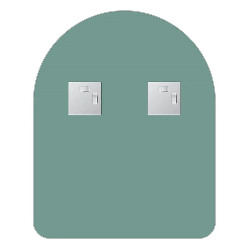 Зеркало Evoform Primary BY 0001 40х50 см со шлифованной кромкой Зеркало Evoform Primary BY 0001 40х50 см со шлифованной кромкой