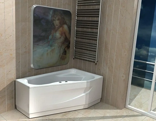 Акриловая ванна Aquatek Медея R MED180-0000012 Акриловая ванна Aquatek Медея R MED180-0000012