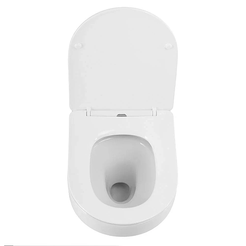 Унитаз подвесной CEZARES DUET CZR-2462-TH-TOR/CZR-2316-SC безободковый с сиденьем Унитаз подвесной CEZARES DUET CZR-2462-TH-TOR/CZR-2316-SC безободковый с сиденьем