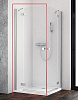 Картинка анонса товара «душевая дверь radaway essenza new kdd 100l 385062-01-01l»