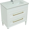 Тумба под раковину Aquanet Бостон 80 белый матовый 00243782 Тумба под раковину Aquanet Бостон 80 белый матовый 00243782