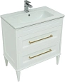 Тумба под раковину Aquanet Бостон 80 белый матовый 00243782 Тумба под раковину Aquanet Бостон 80 белый матовый 00243782