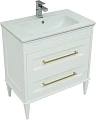 Тумба под раковину Aquanet Бостон 80 белый матовый 00243782 Тумба под раковину Aquanet Бостон 80 белый матовый 00243782