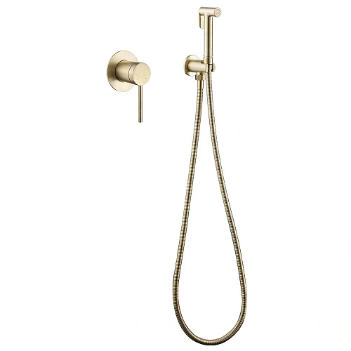 Гигиенический душ ABBER Emotion AF8825G золото матовое Гигиенический душ ABBER Emotion AF8825G золото матовое