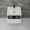 Тумба под раковину Style Line Стокгольм 60, Classic 60 белый рифленый софт, PUSH напольная ЛС-00002333 Тумба под раковину Style Line Стокгольм 60, Classic 60 белый рифленый софт, PUSH напольная ЛС-00002333