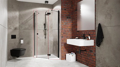 Боковые стенки Radaway Essenza New Black PTJ 100 Z x 100 Sx2000 черный/прозрачное 385051-54-01 Боковые стенки Radaway Essenza New Black PTJ 100 Z x 100 Sx2000 черный/прозрачное 385051-54-01