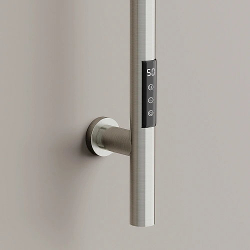 Полотенцесушитель электрический SANCOS Etna 150x3 SC13001BN I-образный брашированный никель Полотенцесушитель электрический SANCOS Etna 150x3 SC13001BN I-образный брашированный никель