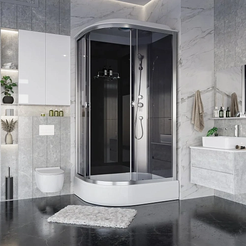 Душевая кабина Niagara Eco E120/80/26R/TN (1200х800х2150) E120/80/26R/TN Душевая кабина Niagara Eco E120/80/26R/TN (1200х800х2150) E120/80/26R/TN