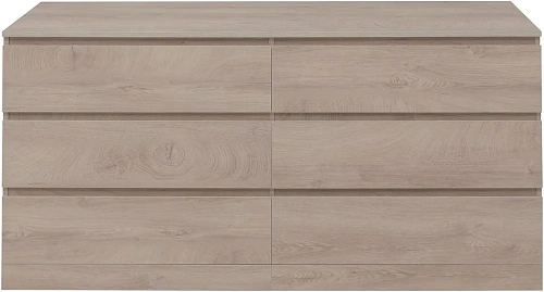 Комод Aquanet Сканди 1600x480 Дуб эдгрейн (6 ящиков) 00302547 Комод Aquanet Сканди 1600x480 Дуб эдгрейн (6 ящиков) 00302547