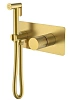 Гигиенический душ Boheme STICK Matt Gold c ручкой TOUCH 127-MG.2 золото-матовый