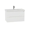 Тумба под раковину Onika Айленд 80 см 108060 подвесная, белая (для Фостер 80) Тумба под раковину Onika Айленд 80 см 108060 подвесная, белая (для Фостер 80)