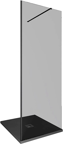 Душевая перегородка Allen Brau Infinity 1 80 3.21004.BBA.T черный брашированный Душевая перегородка Allen Brau Infinity 1 80 3.21004.BBA.T черный брашированный