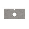 Столешница Kerama Marazzi Фондамента 100, серое PL1.DL500900R\100