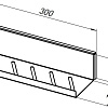 Полка Aquanet Магнум 30x80 черная матовая, открытая 00302224 Полка Aquanet Магнум 30x80 черная матовая, открытая 00302224