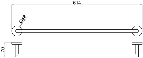Полотенцедержатель Allen Brau Priority 6.31011-GB золото браш Полотенцедержатель Allen Brau Priority 6.31011-GB золото браш
