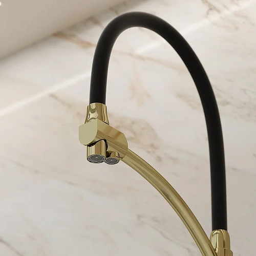 Смеситель для кухни Sancos Eri SC4001ZG под фильтр, полированное золото Смеситель для кухни Sancos Eri SC4001ZG под фильтр, полированное золото