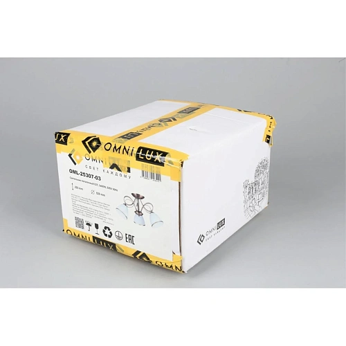 Люстра потолочная Omnilux Alimini OML-25307-03 Люстра потолочная Omnilux Alimini OML-25307-03