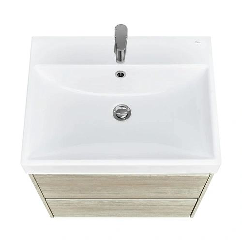 Тумба под раковину Roca Ona 600 светлый дуб 2 ящика A857613512 Тумба под раковину Roca Ona 600 светлый дуб 2 ящика A857613512