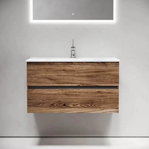 Тумба под раковину Sancos Urban UR90ECH 890х450х550 дуб чарльстон, подвесная Тумба под раковину Sancos Urban UR90ECH 890х450х550 дуб чарльстон, подвесная