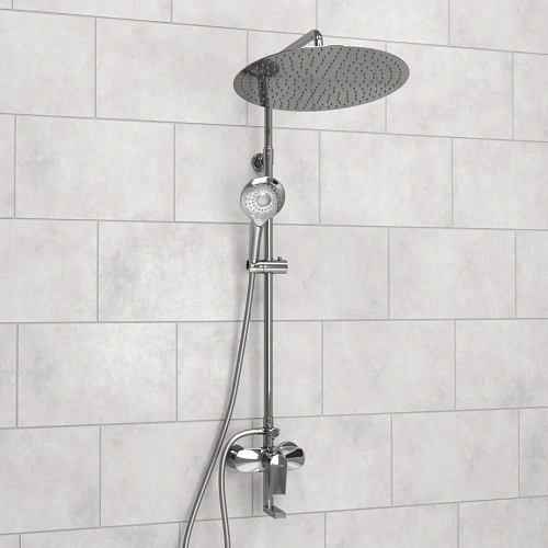 Душевая система WasserKRAFT A166.116.101.087.CH хром Душевая система WasserKRAFT A166.116.101.087.CH хром