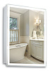 Картинка анонса товара «зеркальный шкаф silver mirrors киото flip 60 (led-00002474)»