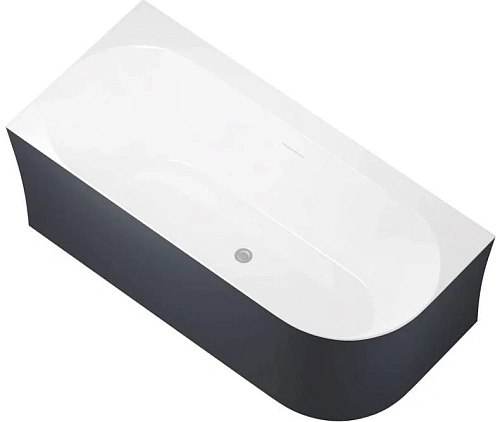 Акриловая ванна Allen Brau Priority 170x78 2.31004.20A/AM антрацит/белый глянцевый Акриловая ванна Allen Brau Priority 170x78 2.31004.20A/AM антрацит/белый глянцевый