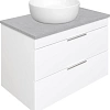 Тумба с раковиной STWORKI Копенгаген Копенгаген 80 белая, со столешницей Stone Balance 80 и сифоном 582091 Тумба с раковиной STWORKI Копенгаген Копенгаген 80 белая, со столешницей Stone Balance 80 и сифоном 582091
