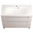 Тумба под раковину Style Line Остин 100 см ЛС-00002399 напольная, белый Тумба под раковину Style Line Остин 100 см ЛС-00002399 напольная, белый