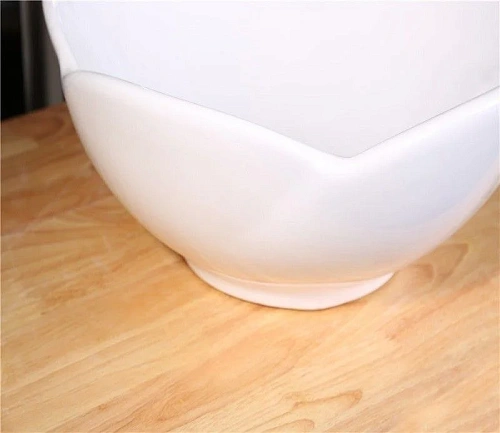 Раковина CeramaLux 9078 накладная, белый Раковина CeramaLux 9078 накладная, белый