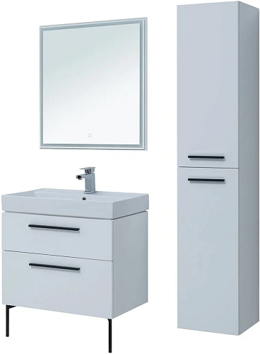 Тумба под раковину Aquanet Nova 75 белый (2 ящика) 00242262 Тумба под раковину Aquanet Nova 75 белый (2 ящика) 00242262