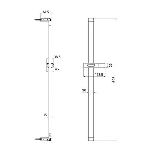 Душевая стойка Iddis Slide (SLI70WLi17) Душевая стойка Iddis Slide (SLI70WLi17)