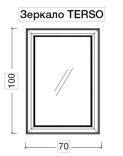 Зеркало Armadi Art Neoart Terso 700х1000 бронза с подсветкой 560-BR Зеркало Armadi Art Neoart Terso 700х1000 бронза с подсветкой 560-BR
