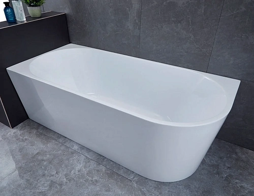 Акриловая ванна Vincea VBT-402-1800L 1800x800x580, белая, левая, щелевой перелив Акриловая ванна Vincea VBT-402-1800L 1800x800x580, белая, левая, щелевой перелив