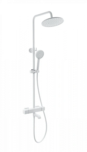 Душевая система Wonzon & Woghand с термостатом, белый матовый (WW-A3007-T1-MW) Душевая система Wonzon & Woghand с термостатом, белый матовый (WW-A3007-T1-MW)