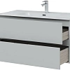 Тумба под раковину Aquanet Алвита New 100 2 ящика, серый 00277520 Тумба под раковину Aquanet Алвита New 100 2 ящика, серый 00277520