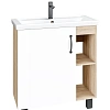 Тумба под раковину GROSSMAN ФЛАЙ-70 см дуб сонома/белая (ум.Фостер-70) напольная 107001 Тумба под раковину GROSSMAN ФЛАЙ-70 см дуб сонома/белая (ум.Фостер-70) напольная 107001