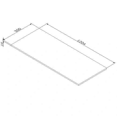 Столешница AM.PM Func M8FST1201WG для тумбы 120 см, белый Столешница AM.PM Func M8FST1201WG для тумбы 120 см, белый